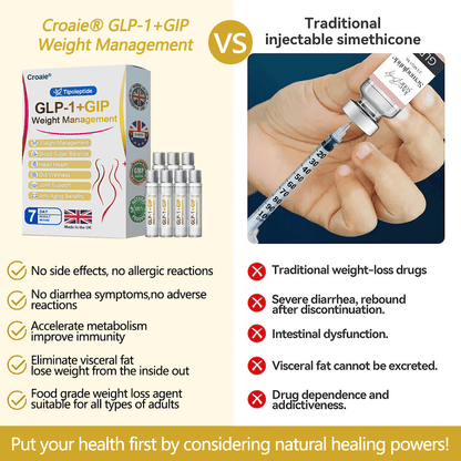 MHRA 🇬🇧 | Official UK👨‍⚕️ Store — Croaie® Telportide Oral Solution, GIP and GLP-1 Dual-Action Weight Loss Solution, One Bottle Daily, Results in 7 Days🌻