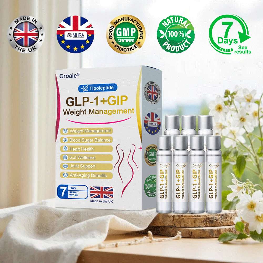 MHRA 🇬🇧 | Official UK👨‍⚕️ Store — Croaie® Telportide Oral Solution, GIP and GLP-1 Dual-Action Weight Loss Solution, One Bottle Daily, Results in 7 Days🌻