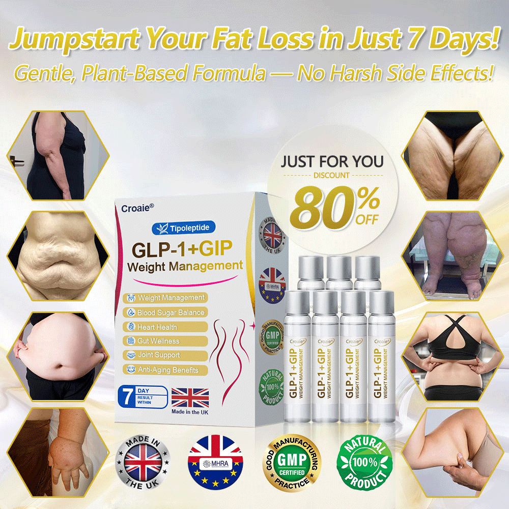 MHRA 🇬🇧 | Official UK👨‍⚕️ Store — Croaie® Telportide Oral Solution, GIP and GLP-1 Dual-Action Weight Loss Solution, One Bottle Daily, Results in 7 Days🌻