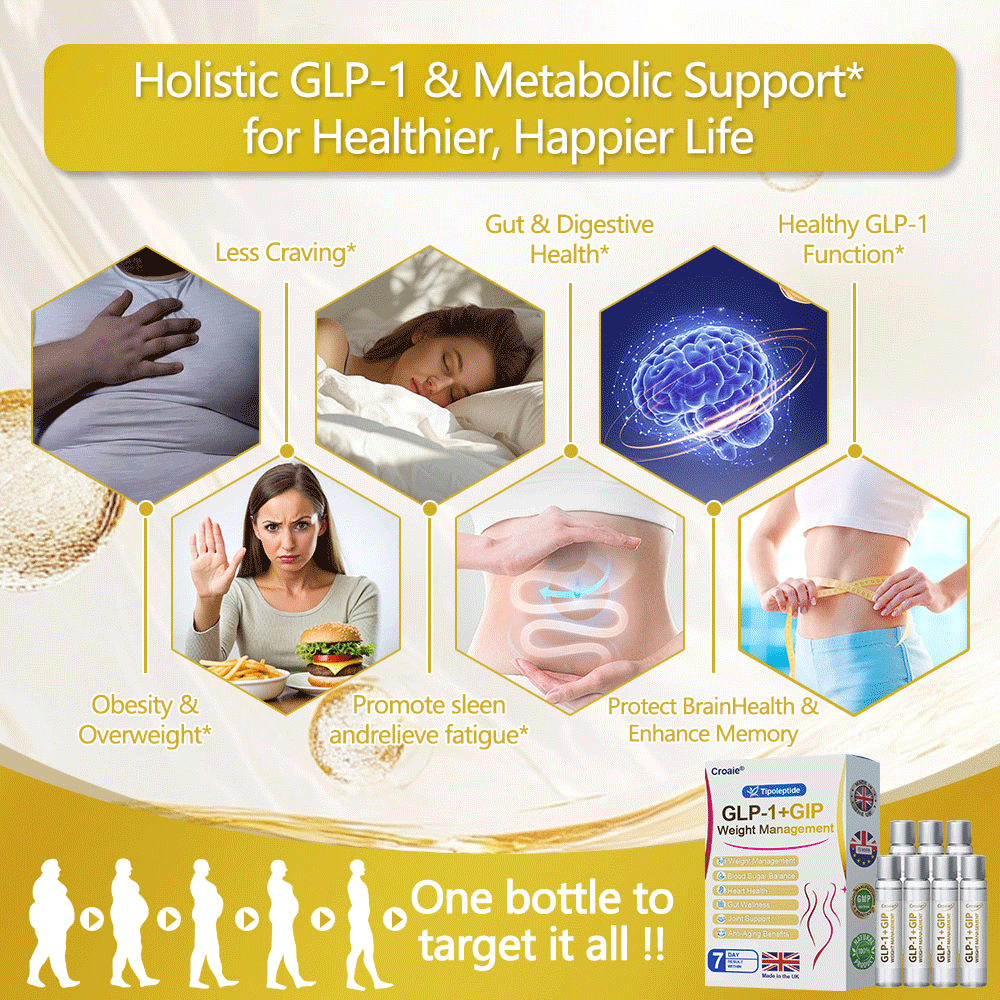 MHRA 🇬🇧 | Official UK👨‍⚕️ Store — Croaie® Telportide Oral Solution, GIP and GLP-1 Dual-Action Weight Loss Solution, One Bottle Daily, Results in 7 Days🌻